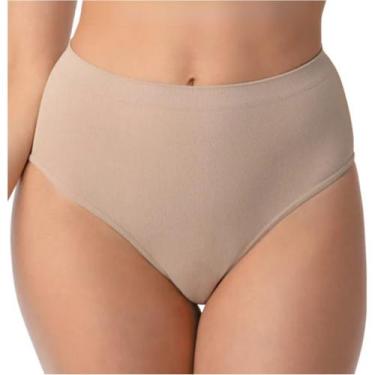 Imagem de Calça Calcinha Alta Ultraleve Sem Costura Demillus 057401, Bege, único