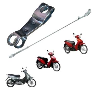 Imagem de Vareta Varão + Braço Freio Traseiro Honda Biz 125 ATE 2017 - TRILHA