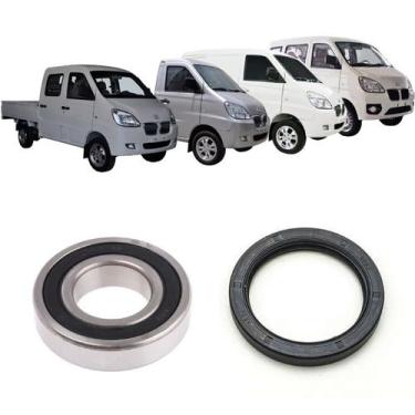 Imagem de Rolamento Roda Traseira Shineray A7 A9 T20 T22 kit - AD Parts