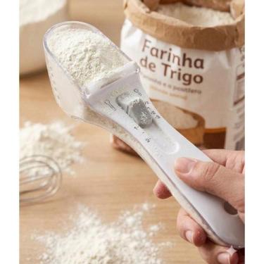 Imagem de Colher dosadora ajustável multifuncional para café temperos farinha me