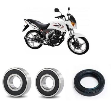 Imagem de Rolamentos Roda Dianteira Shineray Max Kit - AD Parts