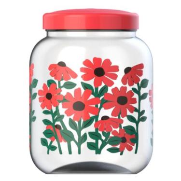 Imagem de Pote Porta Mantimentos Plástico Decorado Modelos Diversos BPA FREE - -