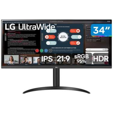 Imagem de Monitor LG 34 LED IPS  - Ultra Wide - Full HD - 34WP550, 34