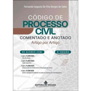 Imagem de Código De Processo Civil Comentado E Anotado - 2026