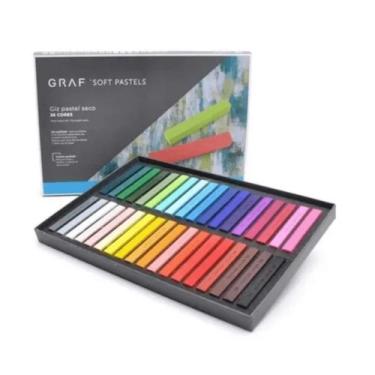 Imagem de Giz Pastel Seco Cis Graf 36 Cores