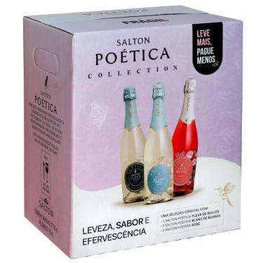 Imagem de Kit 6 Espumante Misto Salton Poética 750ml