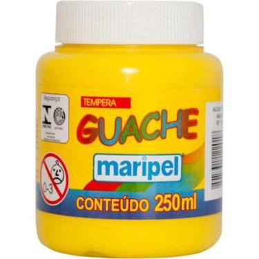 Imagem de Tinta Guache - Maripel, Amarelo