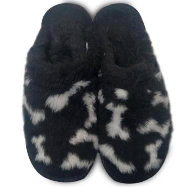 Imagem de Pantufa Pelúcia Antiderrapante Super Confortável - CRISTATI PANTUFAS, 