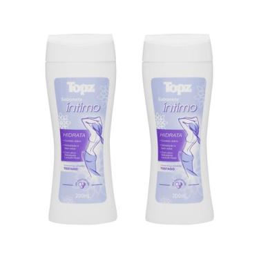 Imagem de Sabonete Líquido Intimo Topz Hidrada 200ml - Embalagem c/ 2 unidades