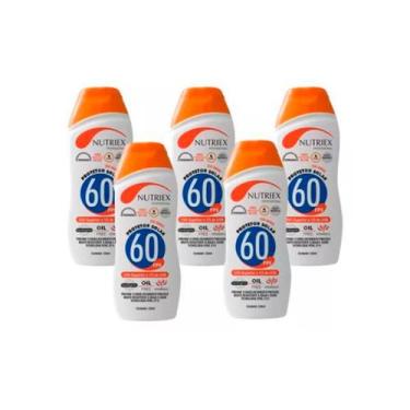 Imagem de Kit 5 Protetor Solar Fps 60 Corporal Nutriex 120ml