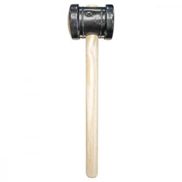 Imagem de Martelo De Borracha Preto Mil Kits 80Mm M201