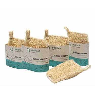 Imagem de Kit com 5 Buchas Vegetal Para Louça e Banho Natural