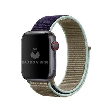 Imagem de Pulseira Nylon Loop Esportiva, compatível com Apple Watch (Khaki, 38/40/41)