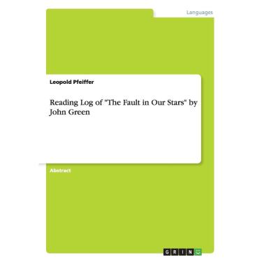 Imagem de Reading Log of The Fault in Our Stars by John Green