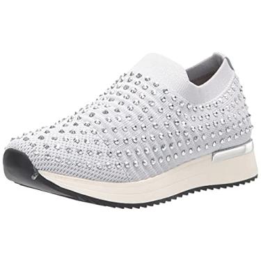 Imagem de Kenneth Cole Mocassim feminino Cameron Jewel Jogger, Cinza, 35