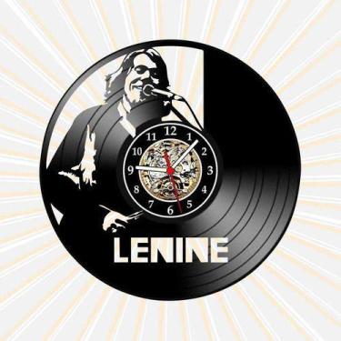 Imagem de Relógio Parede Lenine Mpb Musica Vinil Lp Decoração Retrô - Lp Ilustra
