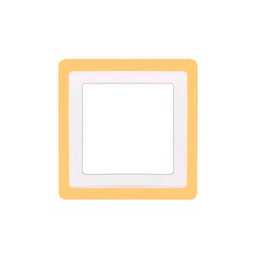 Imagem de Painel de Led Taschibra Quadrado de Sobrepor 24W Dual Color Bivolt 