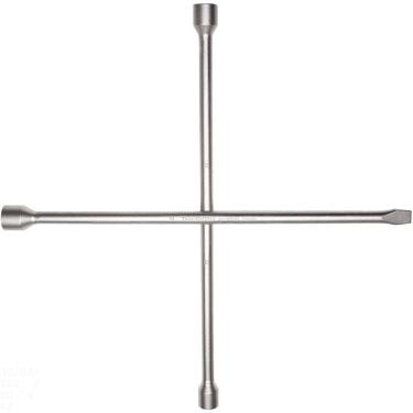 Imagem de Chave de Roda Tipo Cruz Tramontina com Corpo Forjado em Aço Especial 17x19x21 mm com Espátula Tramontina
