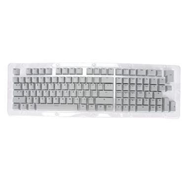 Imagem de Teclas de 117 chaves, OEM Altura OPQ Teclas opacas, para teclado mecânico de 61/64/68/71/78/82/84/87 teclas (cinza)