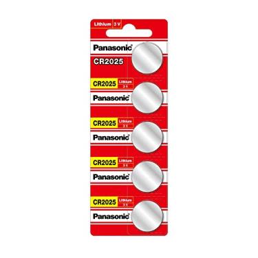 Imagem de Bateria Cr 2025 Panasonic Cartela com 5 Unidades