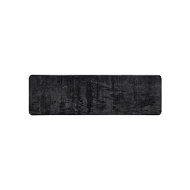 Imagem de Passadeira Pratatêxtil 0,50m X 1,50m Antiderrapante. (Preto)