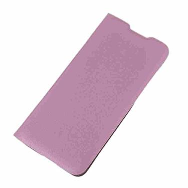 Imagem de MojieRy Estojo Fólio de Capa de Telefone for LG G5, Couro PU Premium Capa Slim Fit for LG G5, 1 slot para cartão, EVITAR poeira, Cor de rosa