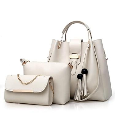 Imagem de ZUKKY Trend Bolsa transversal de um ombro versátil bolsa feminina moda simples bolsa submãe off-white