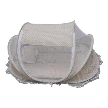 Imagem de Mosquiteiro Cercadinho Berço Tenda Portátil Mosqueteiro