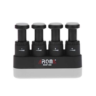 Imagem de Qudai AHF-03 Guitarra baixo portátil Piano Dedo Exercitador Instrutor de mão Ferramenta de treinamento de mão de tensão média VG