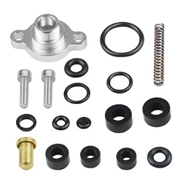Imagem de Kit de vedação de alívio de combustível - Kit de mola de válvula de tarugo regulador de pressão de combustível compatível com Ford F250 F350 F450 F4450 F4450 7.3L Powerstroke Diesel