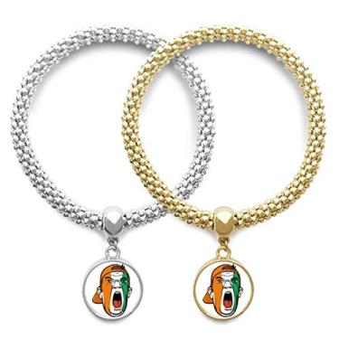 Imagem de DIYthinker Coate D'Ivoire Touca de Maquiagem Facial Pulseira Amante Pulseira Pingente Joias Casal Corrente Presente, NA, Na