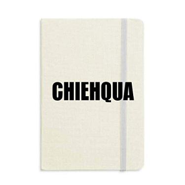 Imagem de Caderno Chiehqua com nome vegetal capa dura diário clássico A5 presente