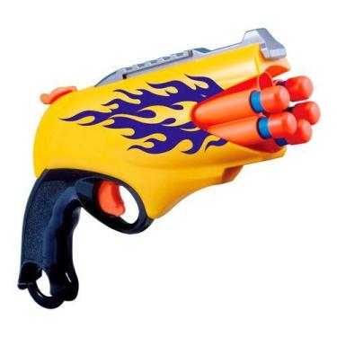 Imagem de Brinquedo Infantil Supershot Lança Dardos Pistola Nerf - Anjo Da Mamãe