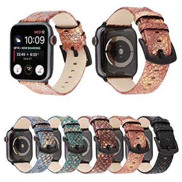 Kit 5 Pulseiras de silicone esportivas compatíveis com Apple Watch de 45mm  44mm, 42mm, 41mm 40mm, 38mm compatíveis com iWatch Series 8/7/6/5/4/3/2/1  em Promoção na Americanas