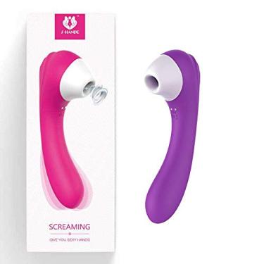 Imagem de Estimulador Sugador de Clitóris com Pulsação e Vibração Ponto G Screaming S-Hande