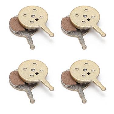 Imagem de 01 Pastilha de freio para bicicleta, conjunto de 4 pastilhas de freio a disco de óleo duráveis M355 M446 para bicicleta