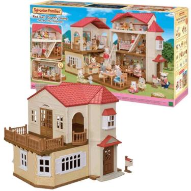Imagem de Sylvanian Families Casa do Telhado Vermelho com Sótão