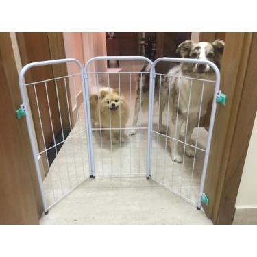 Imagem de Novo! Portão Cercado Versátil Delimitador Dobrável Para Cães - Petutil