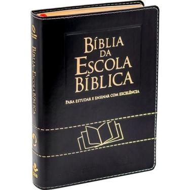 Imagem de Bíblia Da Escola Bíblica - Capa Preta: Nova Almeida Atualizada (Naa),