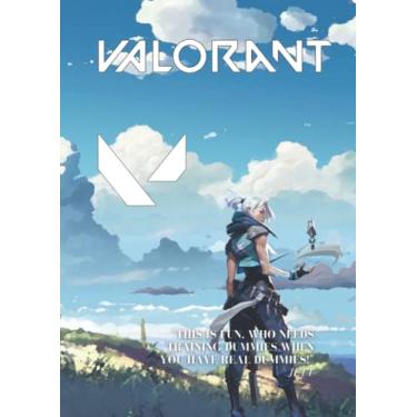 Imagem de Valorant Jett Notebook / Journal / Diary, 60 sheets, A4, lined