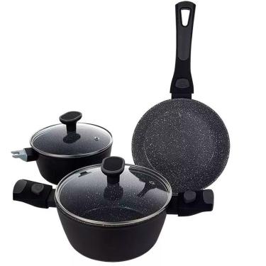 Imagem de Conjunto 3 Panelas In Versat Cook Fundo Triplo Mimo Style