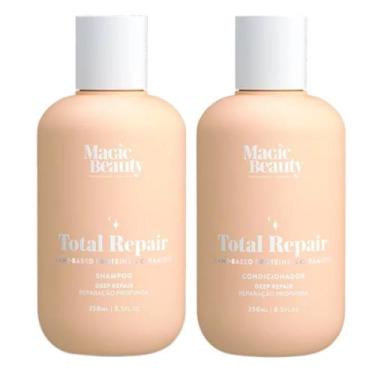 Imagem de Kit Shampoo + Condicionador Total Repair  Magic Beauty