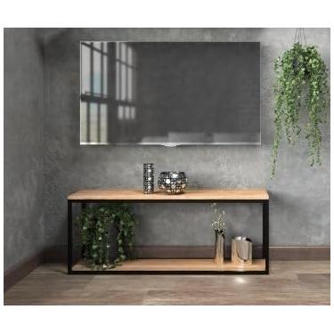 Imagem de Rack TV Estilo Industrial Alto Padrão Para Sala Quartos Escritórios (70cm)