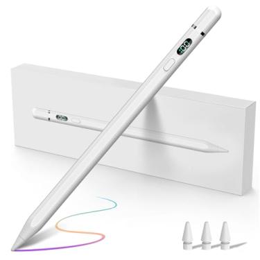 Imagem de Pencil 1ª geração para Apple, caneta Stylus para iPad (2018-2024) com carregamento USB C, rejeição da palma e sensibilidade de inclinação, lápis para iPad 6-10 gerações, iPad Pro de 11 polegadas/12,9