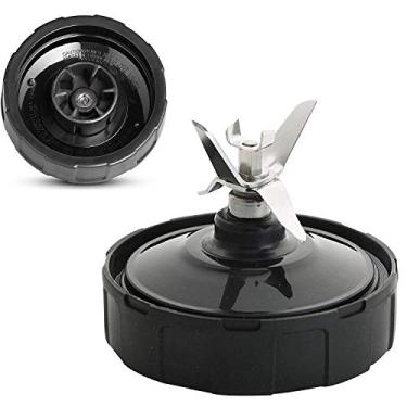 Imagem de Peças de reposição Ninja Blender – Lâmina inferior 6 aletas para liquidificadores Nutri Ninja Auto iQ BL480 BL480D BL482 BL456 (apenas barbatanas femininas) (1 pacote)