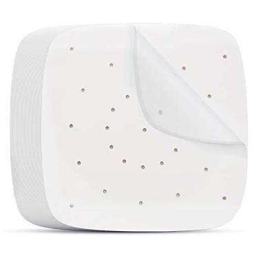 Imagem de Beasea Air Fryer Forros Quadrados de 20 cm, Papel de Pergaminho Branco 200 peças, Papel de Filtro de Fritadeira de Ar Papéis de Bambu Papel Pergaminho Perfurado para Fritadeira e Cesta Cozinhar