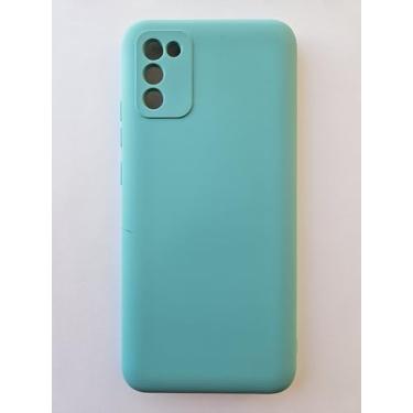 Imagem de Capa Capinha Case Compatível Samsung Galaxy S20 FE, Silicone Aveludada, Com Proteção de Câmera (Verde Claro)