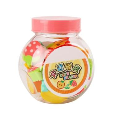 Imagem de Borracha de desenho animado criativo, limpa e sem rastros com poucas aparas de borracha de desenho animado (20 peças/tubo) - cores misturadas