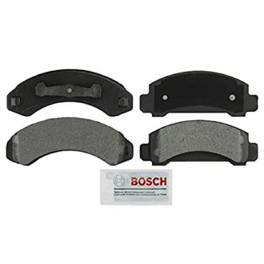 Imagem de BOSCH BSD205 Conjunto de pastilhas de freio a disco de serviço severo - compatível com Ford Aerostar, Bronco II, Explorer, Ranger; Mazda B2300, B3000, B4000, Navajo; FRENTE