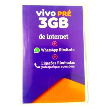 Imagem de Chip Vivo Pré Pago com 1 Unidade